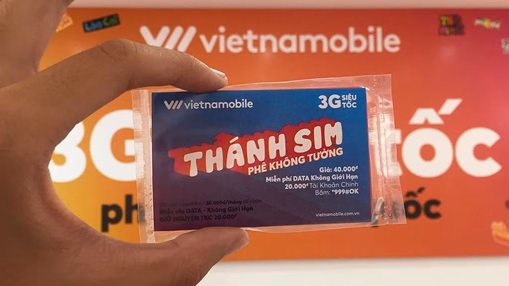 Thánh SIM bị yêu cầu dừng triển khai vì có dấu hiệu vi phạm quy định của pháp luật về quản lý giá cước viễn thông. Ảnh: Internet.
