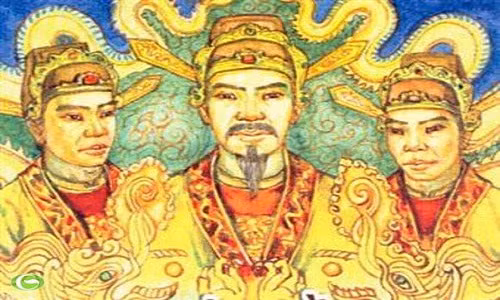 Các vua Trần. Ảnh: Tư liệu.