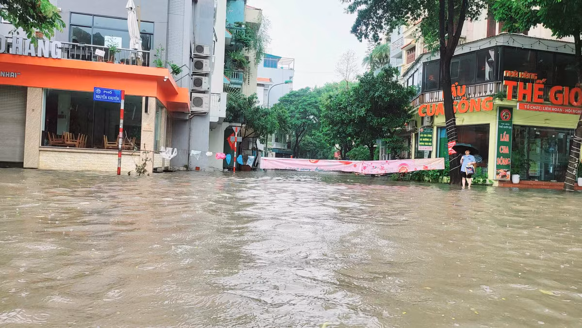 Tuyến đường Nguyễn Khuyến không thể di chuyển.