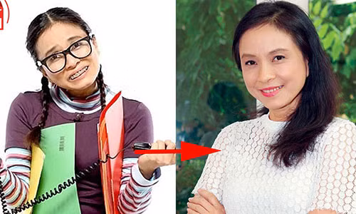 Ngọc Hiệp chia sẻ trên Nông nghiệp Việt Nam, mọi người không nên đề cao việc cô chấp nhận xấu xí. “Bất cứ diễn viên yêu nghề nào cũng sẵn sàng hóa thân, vấn đề là người đó có khả năng tạo hình tốt hay không mà thôi”, cô nói. Ảnh: Yan