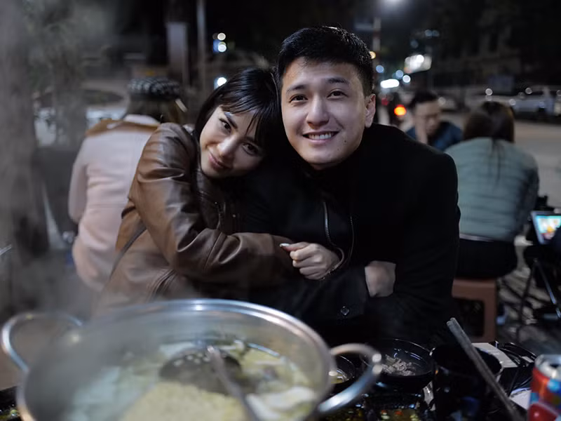 Bà mẹ một con từng khéo khoe được Huỳnh Anh yêu say đắm.