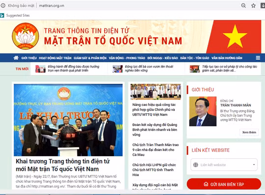 Khai truong Trang thong tin dien tu moi Mat tran To quoc Viet Nam-Hinh-2