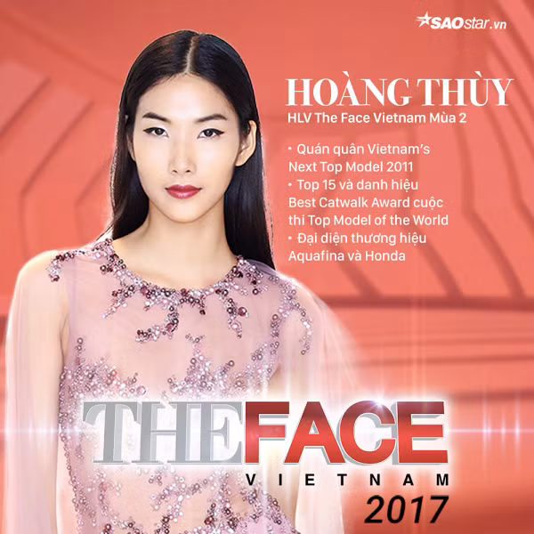 Được xướng tên là quán quân Vietnam's Next Top Model mùa 2, Hoàng Thùy đã rất nỗ lực để bước đến làng thời trang quốc tế. Bẵng sau đó một thời gian cô không xuất hiện nhiều trên mặt báo và giờ đây trở lại bùng nổ với chiếc ghế HLV The Face. Ảnh: Saostar.