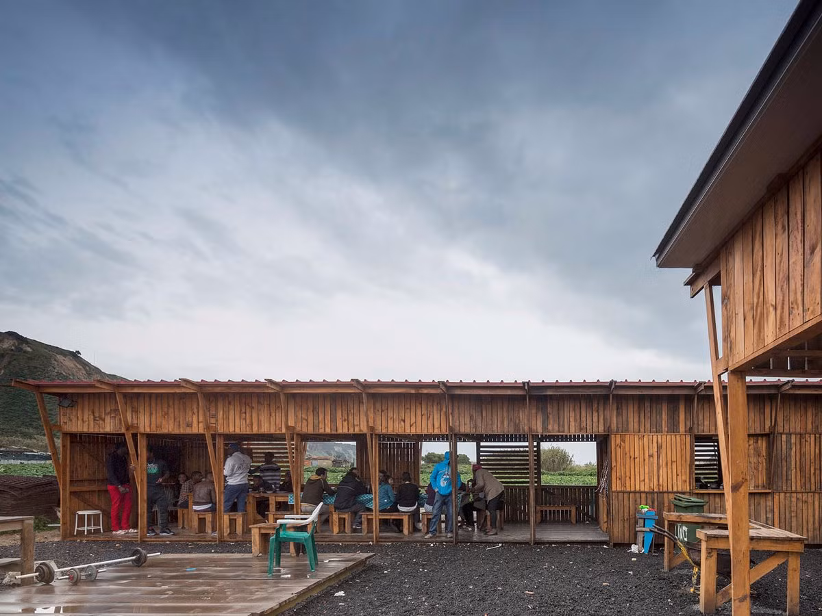 Nhà bếp cộng đồng Terras da Costa, Bồ Đào Nha.