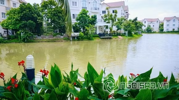 Một góc bình yên trong khu vườn nhà người đẹp.