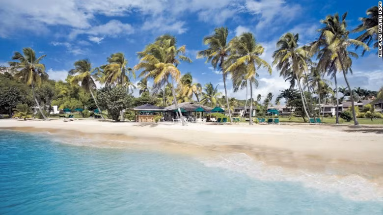 9. Calabash Luxury Boutique Hotel &amp; Spa, Lance aux Epines, Grenada (một quốc đảo thuộc vùng biển Caribê gồm một đảo chính và 6 đảo nhỏ hơn nằm gần Grenadines).