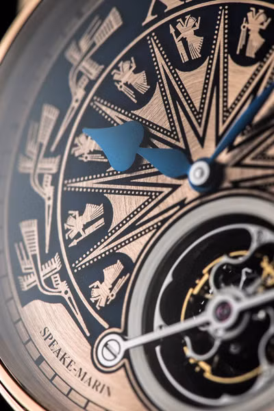 Chiếc Speake-Marin Đông Sơn Tourbillon Baguette Diamond thứ 5 trong bộ sưu tập 8 chiếc vừa được hoàn thành.