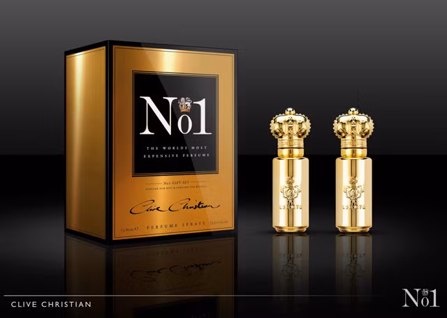 Clive Christian No 1, giá 2.150 USD/oz: Phiên bản giới hạn Imperial Majesty là đời sau của Clive Christian No 1, trở thành một trong những loại nước hoa đắt đỏ nhất thế giới.