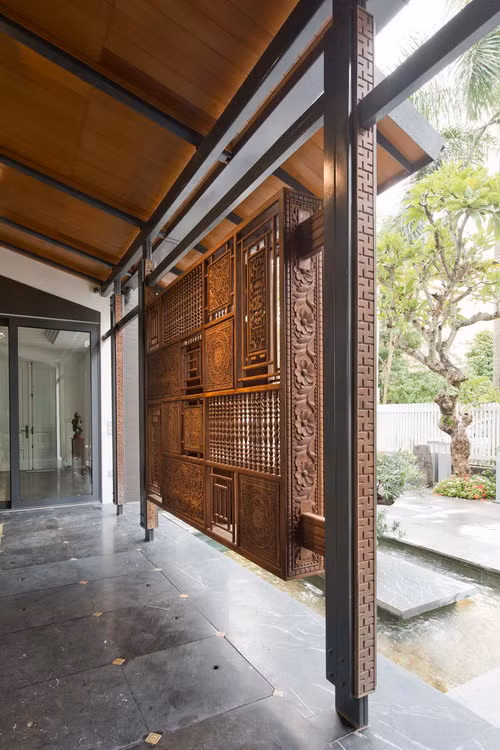 Những không gian sinh hoạt công cộng, tiếp khách, ngủ, làm việc, sinh hoạt chung, spa… phù hợp với khí hậu nhiệt đới.