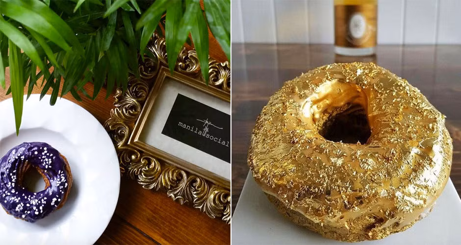 Manila Social Club là nhà hàng Philippines tại Williamsburg, Brooklyn (Mỹ), nổi tiếng với loại bánh doughnut khoai lang tím, có giá 40 USD 12 chiếc. Khoai lang tím nghiền được sử dụng phổ biến trong nhiều món tráng miệng tại Philippines.