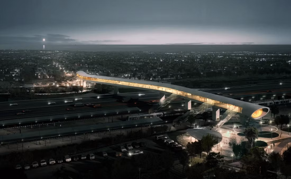 Tọa lạc tại thành phố ven biển Køge của Đan Mạch, cây cầu North Station Køge được thiết kế bởi công ty kiến trúc COBE dự kiến sẽ là cây cầu bận rộn nhất ở Đan Mạch. Khi hoàn thành vào năm 2018, cây cầu sẽ cung cấp tầm nhìn toàn cảnh 180 độ tuyệt đẹp.