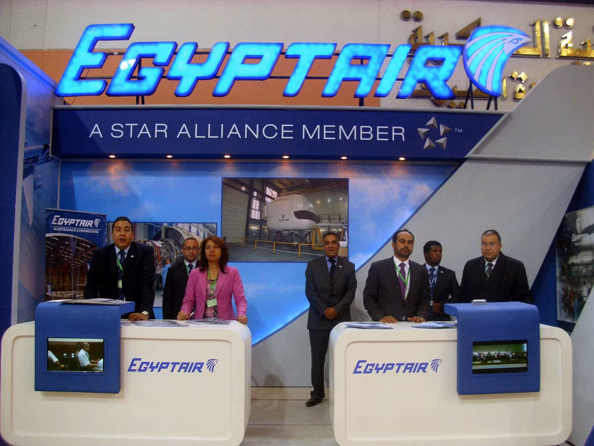 Từ năm 1957, hãng đổi tên thành United Arab Airlines, cuối cùng đổi thành EgyptAir vào năm 1971. Ảnh: Africanaerospace.