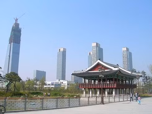 6. Quận kinh doanh quốc tế Songdo, chi phí ước tính 40 tỷ USD: Đây là dự án quận kinh tế trung tâm của thủ đô Seoul, Hàn Quốc. Ước tính, chi phí của dự án là 40 tỷ USD và sẽ hoàn thành vào năm 2020.