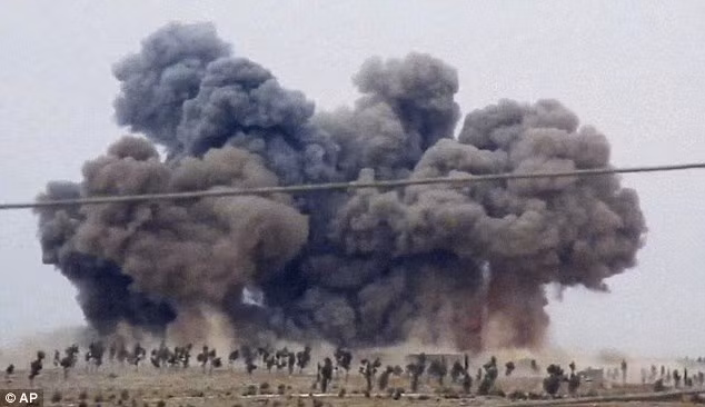 Nga dội bom xuống một tỉnh miền tây Syria.