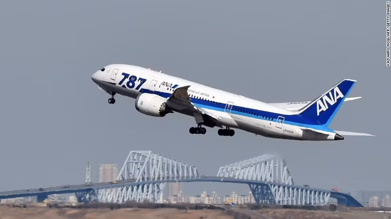 Hãng hàng không All Nippon Airways (Nhật Bản).
