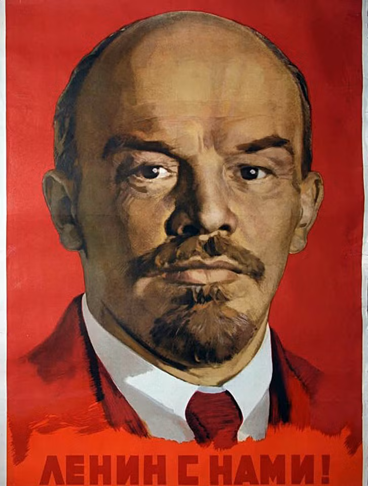 “Lenin bên chúng ta!” của Isaac Grinstein.
