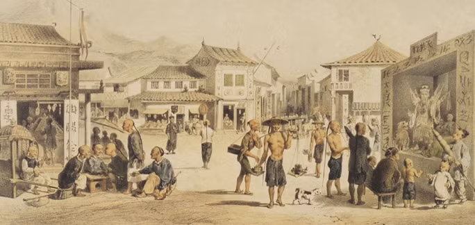 Theo một số tài liệu, vào năm 1807, một nhà từ thiện đã cho xây dựng ngôi nhà ở vị trí hiện nay là hội quán Hồ Quảng làm nơi ở cho những người nghèo đói, già yếu và trẻ em lang thang cơ nhỡ.