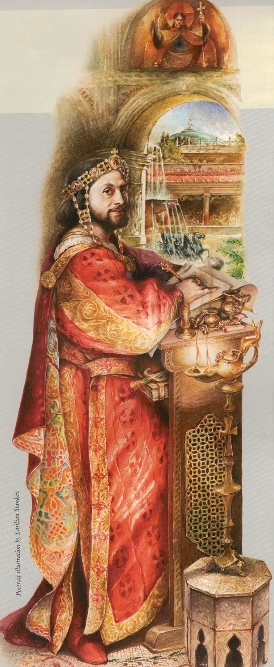 Thay vào đó, Basil I xuất thân trong một gia đình nông dân nghèo khó. Cuộc sống gia đình khó khăn khi không kiếm được đủ tiền trang trải cuộc sống.