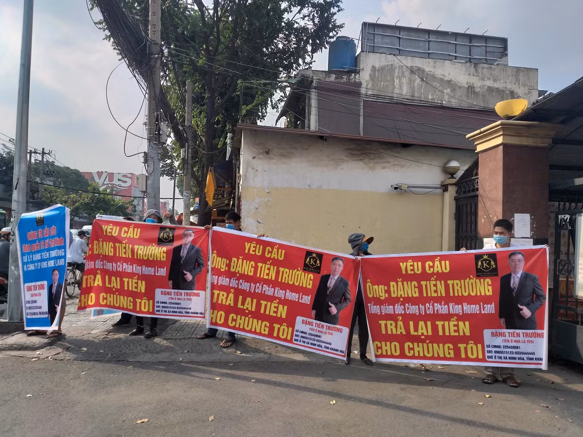 Khách hàng "tố" Công ty King Home Land vẽ dự án "ma" lừa đảo Khach hang