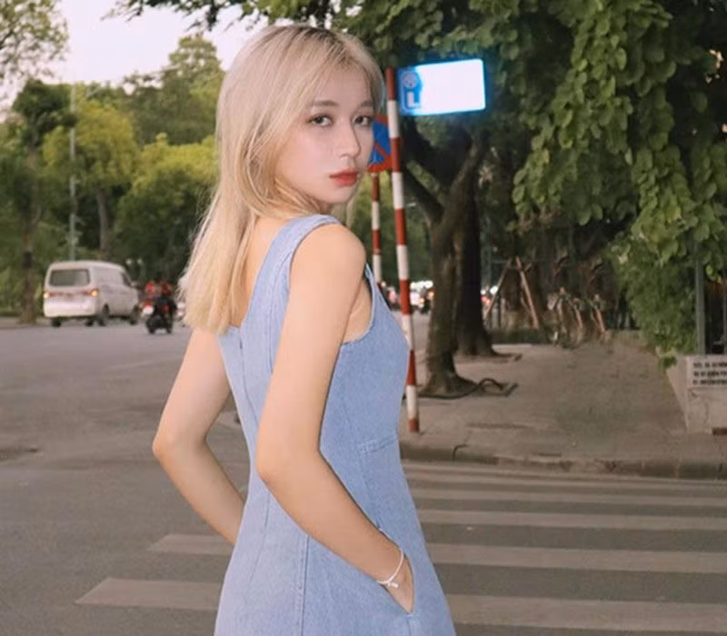 Cận cảnh vẻ đẹp ngày càng toả sáng theo từng ngày của hot girl Diệu Anh. Ảnh: IGNV