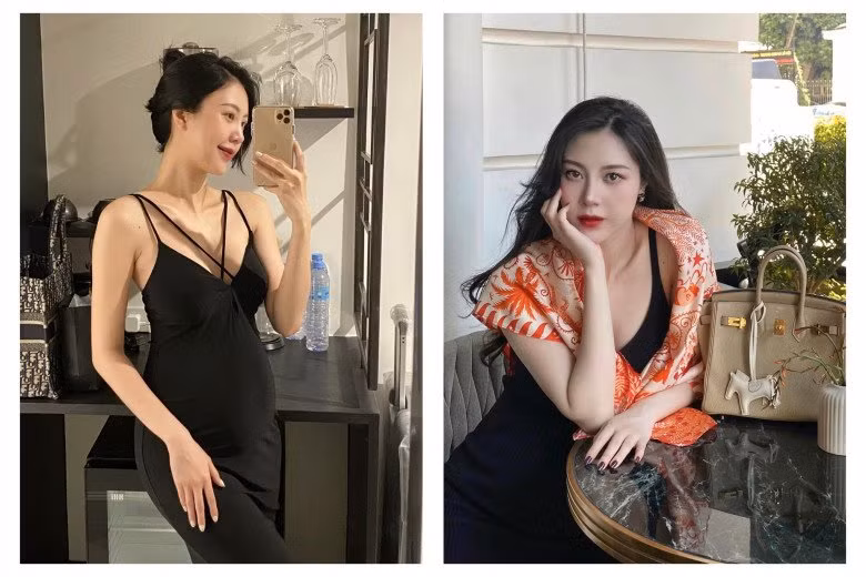 Tháng 7/2021, Ngọc Châm sinh con trai đầu lòng, em bé có nickname là Leo. Sinh bé lớn chưa lâu, Ngọc Châm “vỡ kế hoạch” mang thai con thứ 2. Tháng 10/2022, cô sinh bé Liam. Ảnh: FBNV