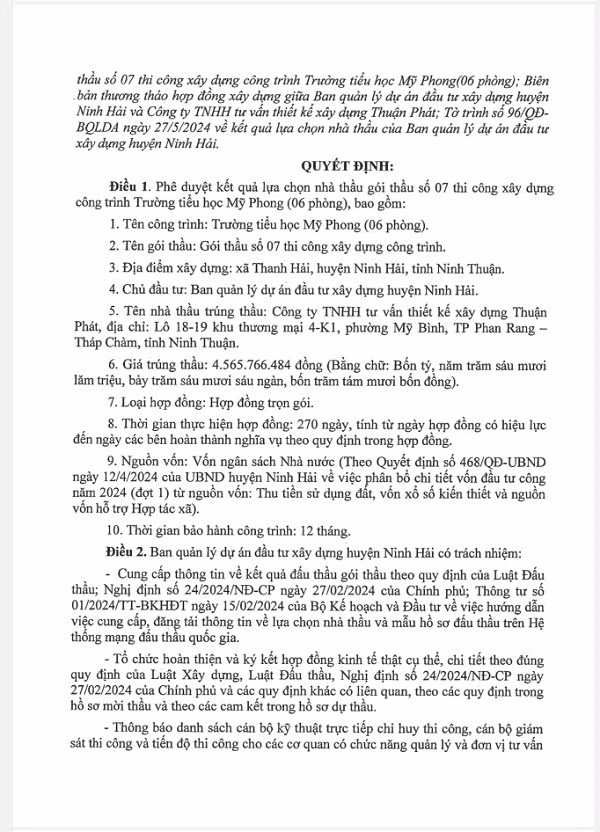 Ninh Thuan: Cong ty Thuan Phat va nhung goi thau “mot minh mot ngua”-Hinh-3