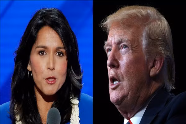 Ngày 18/12, Hạ viện Mỹ đã bỏ phiếu thông qua việc luận tội Tổng thống Trump với hai cáo buộc được đưa ra gồm lạm dụng quyền lực và cản trở Quốc hội. Các điều khoản luận tội sau đó đều được Hạ viện Mỹ thông qua, nhưng đáng chú ý hạ nghị sĩ Tulsi Gabbard là người duy nhất bỏ phiếu trắng đối với cả hai cáo buộc. Ảnh: AP.