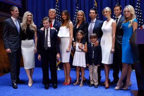 Năm 2015, cuộc sống của các thành viên trong gia đình ông Trump đều thay đổi khi ông Trump thông báo chiến dịch tranh cử Tổng thống năm 2016.