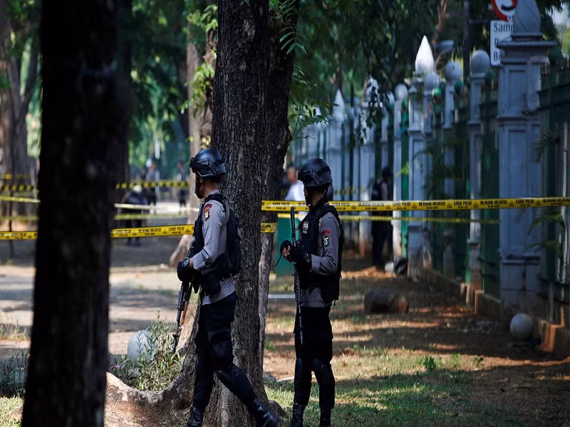 No lon gan Phu Tong thong Indonesia o thu do Jakarta