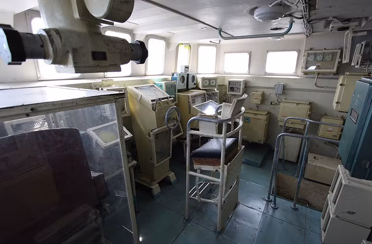 Cabin lái.