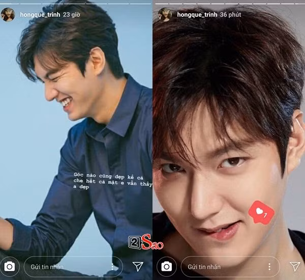 Hong Que me sang vi ve dep cua Lee Min Ho: 