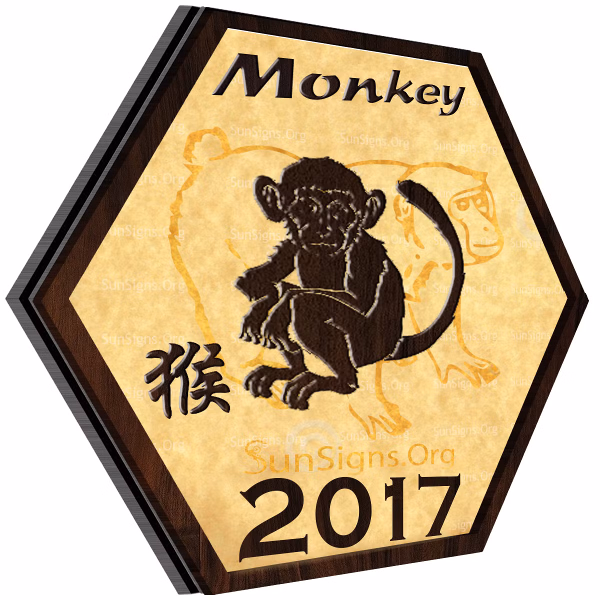 Theo nghiên cứu trên trang Fengshui, năm 2017 con giáp tuổi Thân phạm phải sao Thái Tuế nên làm việc gì cũng không thuận lợi. Ảnh: Sunsign.