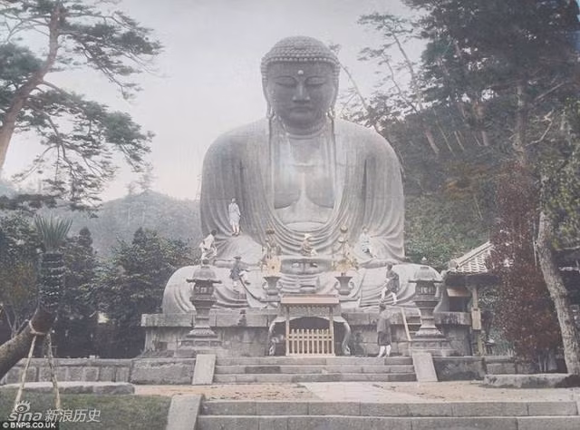 Tượng Phật Kamakura được xây dựng vào năm 1252 và vẫn được bảo tồn đến ngày nay.