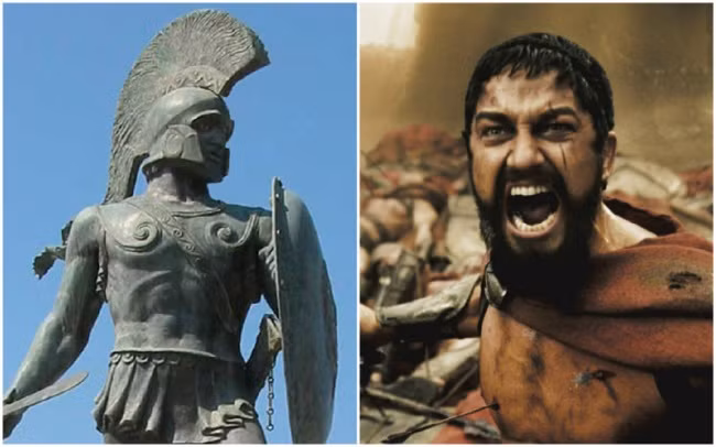 Vua Leonidas trong bộ phim "300" không hề giống ngoài đời thực và các nhà sử học cũng cho rằng tất cả những chi tiết trong bộ phim "300" về vị vua này đều sai lịch sử hoàn toàn. Trong trường hợp này thì rõ ràng xem phim để học lịch sử là hoàn toàn sai lầm.