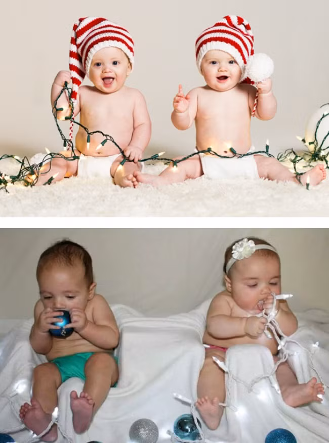 Không hề quan tâm tới việc đang được chụp ảnh và bé còn liều lĩnh cho cả dây điện vào miệng. Ảnh: Brightside.