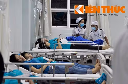 Hang tram cong nhan Dong Nai ngo doc sau bua an oi thiu