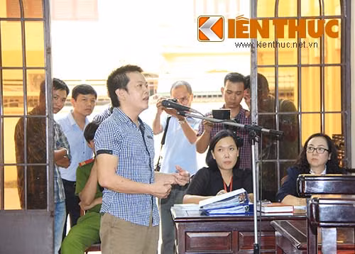 Trương Thành Chí tại phiên xét xử vào hồi cuối tháng 6 vừa qua.
