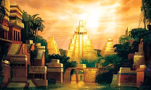 Thành phố El Dorado được biết đến là thành phố toàn vàng bạc châu báu và tọa lạc ở một địa điểm bí mật. Nhiều nhà thám hiểm châu Âu ở Nam Mỹ đã lên đường tìm kiếm thành phố El Dorado. Tuy nhiên, nhiều người trong số đó chết vì đói khát, bệnh tật trên con đường tìm thành phố vàng huyền thoại.