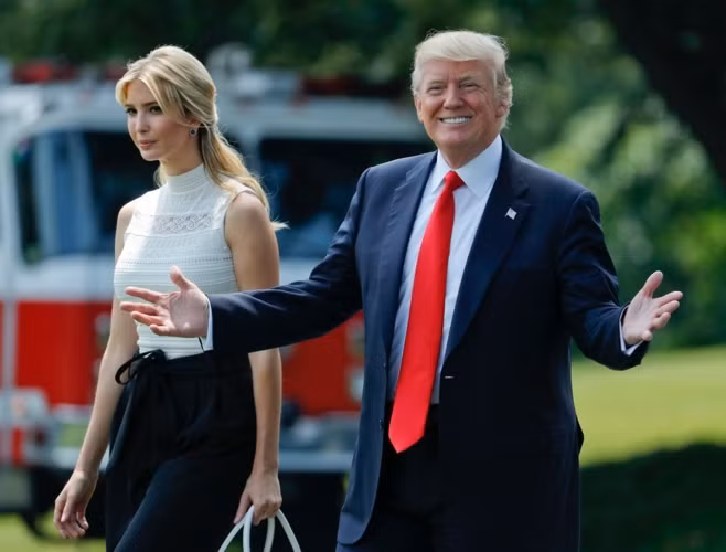 Tổng cộng, con gái Tổng thống Trump đã kiếm được ít nhất 12 triệu USD năm 2017.