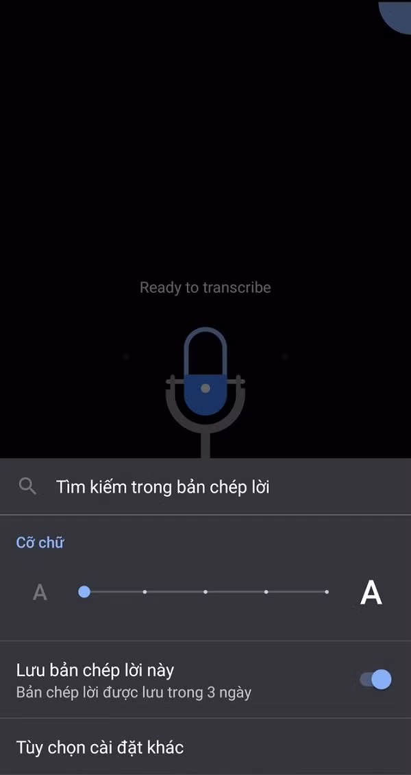 Thay vì mất nhiều thời gian để nghe lại một bản ghi âm cuộc họp rồi gõ lại thành văn bản như trước đây, với ứng dụng Tạo phụ đề trực tiếp (Live Transcribe), bản ghi âm và chuyển thành văn bản được thực hiện ngay lúc cuộc họp đang diễn ra.