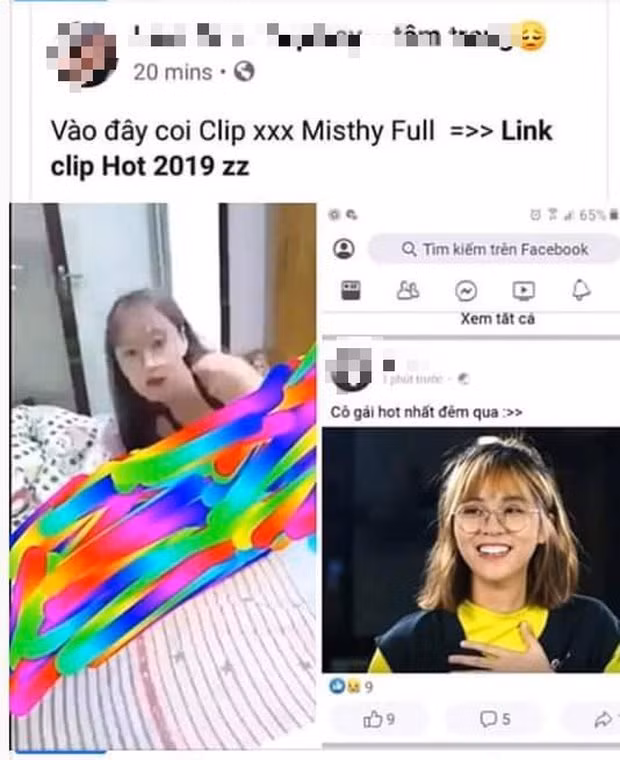 Vụ việc dính nghi án lộ clip "nóng" của nữ streamer MisThy diễn ra vào năm 2019, trên mạng xã hội xuất hiện một bài đăng từ tài khoản C.G.B , tài khoản này đăng ảnh "nóng" kèm dòng chữ ngắn gọn "idol MisThy".