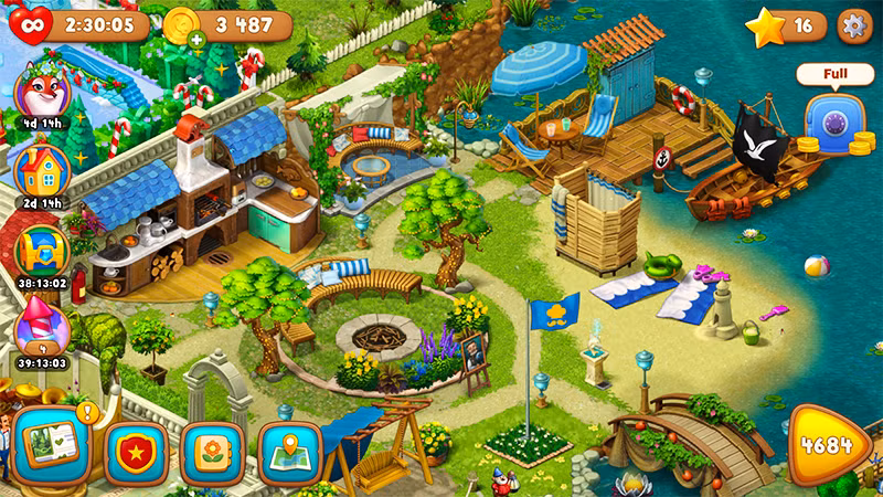 Các bối cảnh trong game cần bàn tay người thiết kế, xây dựng cũng đa dạng và sinh động.
