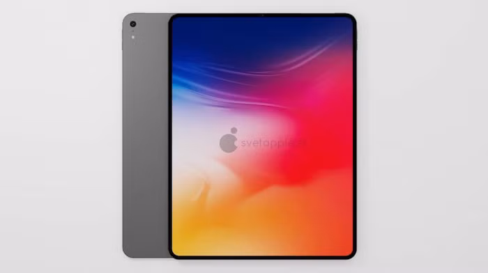 Không có dấu vết của Face ID, đục lỗ hoặc notch nào. Mặc dù hệ thống 4 loa sẽ rất tốt nhưng có lẽ chúng sẽ không xuất hiện trên sản phẩm này.