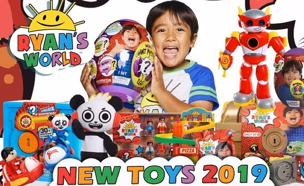 Ryan Kaji được đánh giá là một trong những nhóc tì ''review'' đồ chơi nổi tiếng và ''có tâm'' nhất trên YouTube. Cậu bé 7 tuổi hiện có khối tài sản kếch xù nhờ thu nhập lên tới 2,3 triệu USD - 36,5 triệu USD/năm.