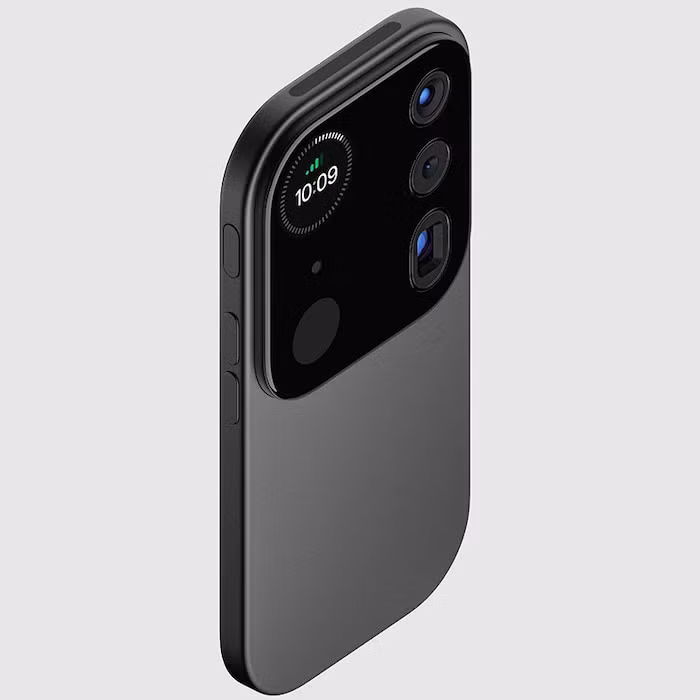Chiếc iPhone này mang tên Mosaic, được nhà thiết kế Louis Berge lấy ý tưởng từ một việc biến camera của smartphone có thể hoạt động như một thiết bị riêng biệt hoàn toàn.
