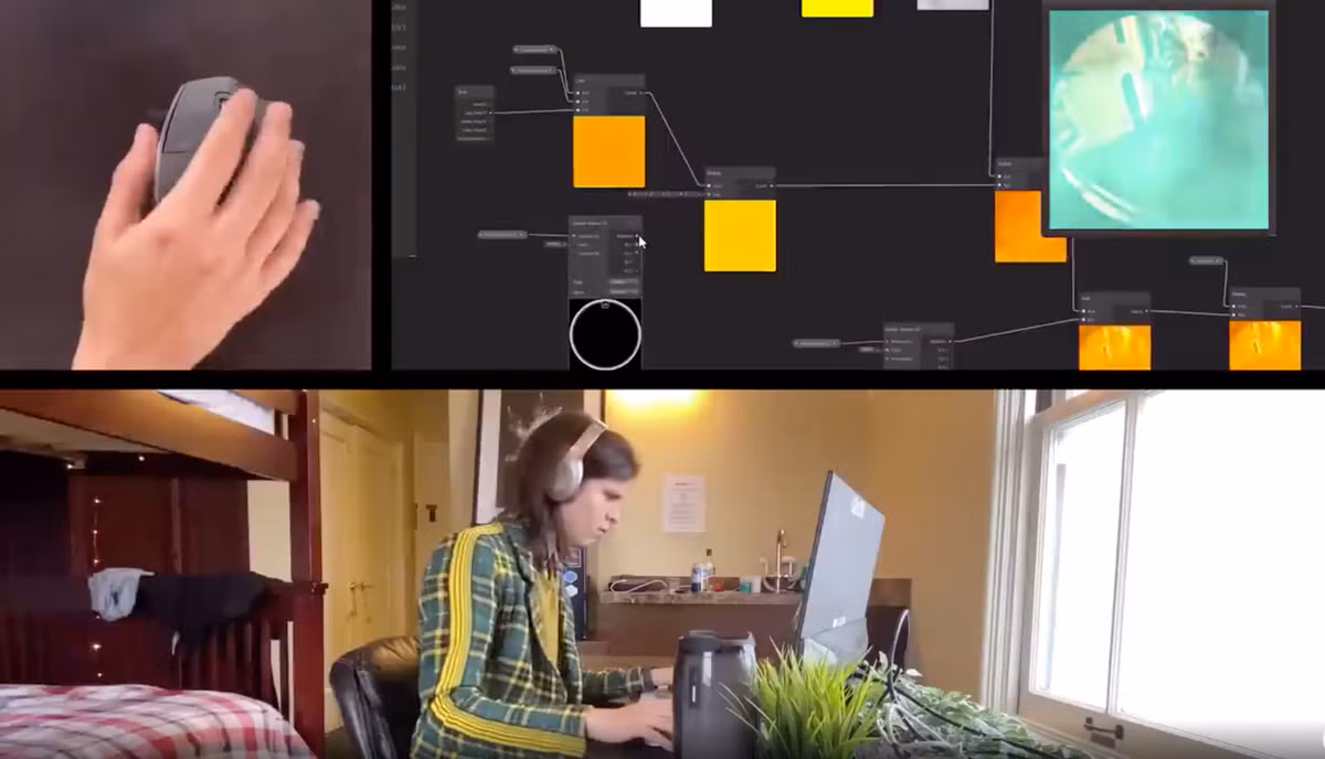 Lucas sử dụng tới công nghệ VR để tái tạo toàn bộ "quá khứ" của mình.