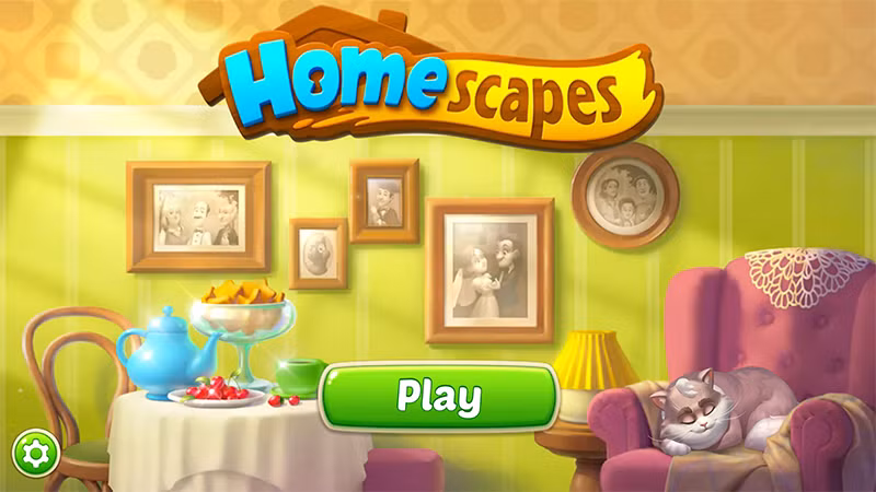 Homescapes là tựa game tương tự như Gardenscapes về cách chơi, đồ hoạ, người dẫn. Tuy nhiên lai sử dụng bối cảnh kiến tạo không gian và những bí mật trong ngôi nhà qua những nhiệm vụ.