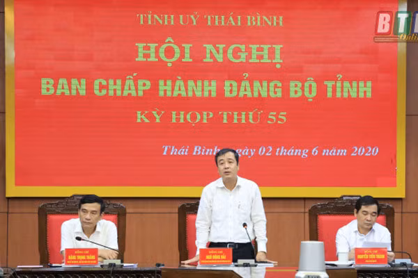 Lanh dao Thai Binh 