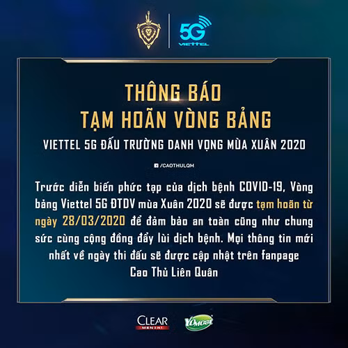 Dau truong danh vong mua xuan hoan thi dau vi Covid-19