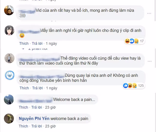 Đa số đều dành cho anh chàng những bình luận tiêu cực.